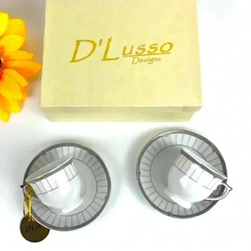 D’Lusso Design mini Coffee Cup Set - Picture 3 of 8